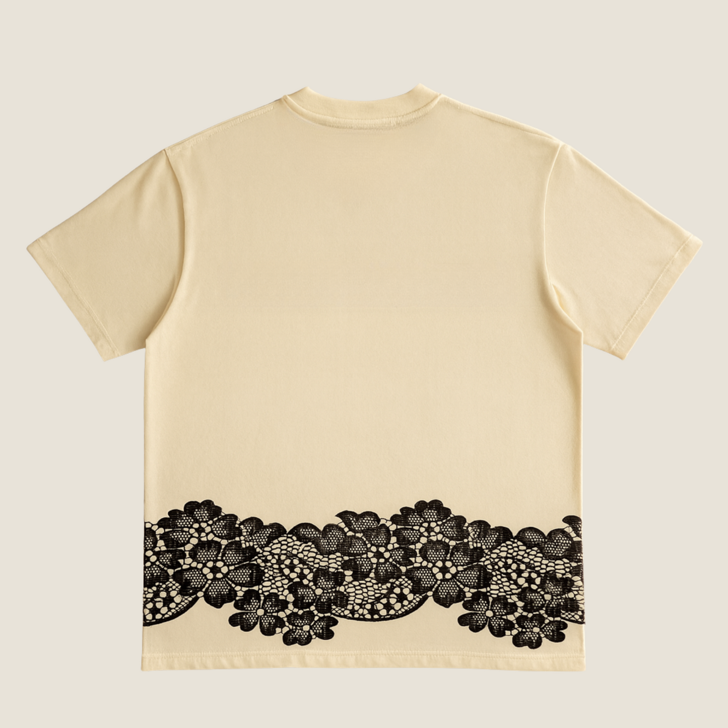 Moving Gracefully – Butter Cream Tee
