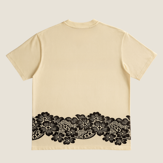 Moving Gracefully – Butter Cream Tee