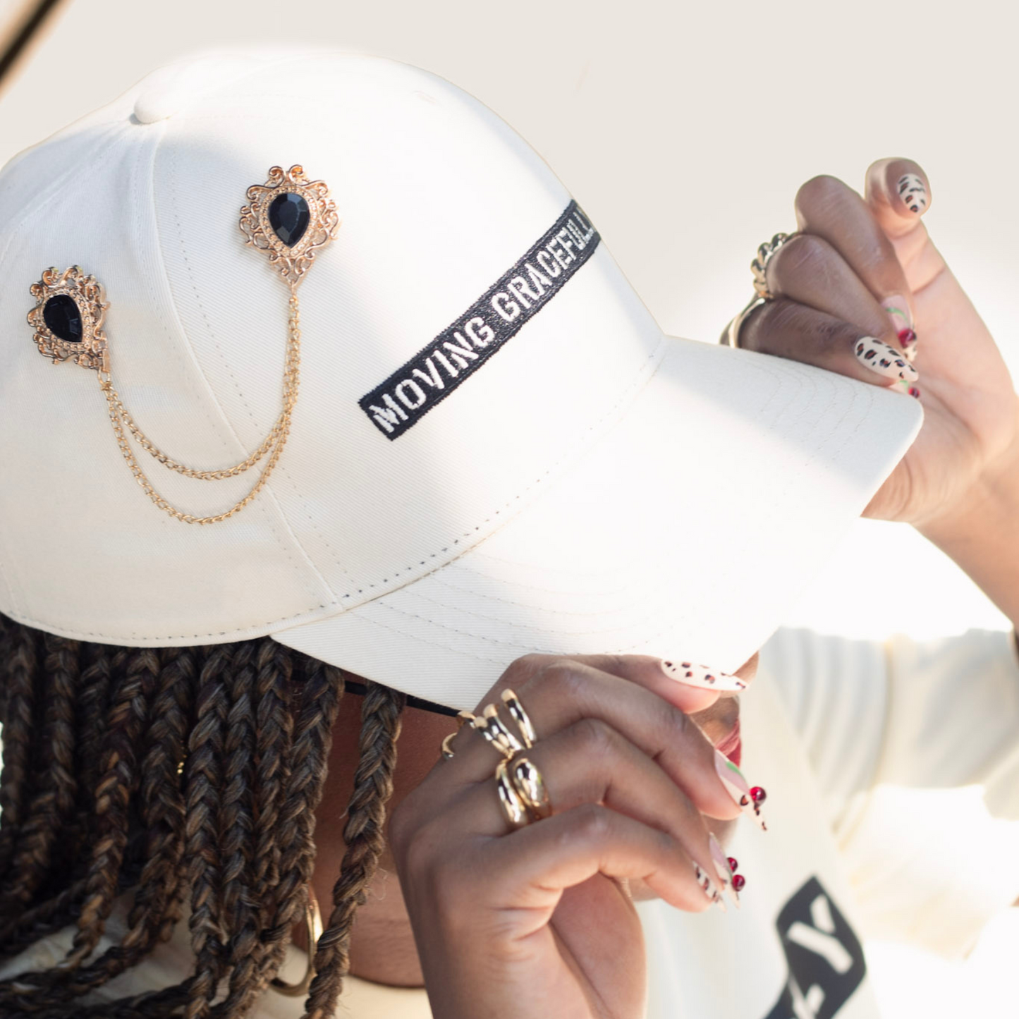 Moving Gracefully – Butter Cream Hat
