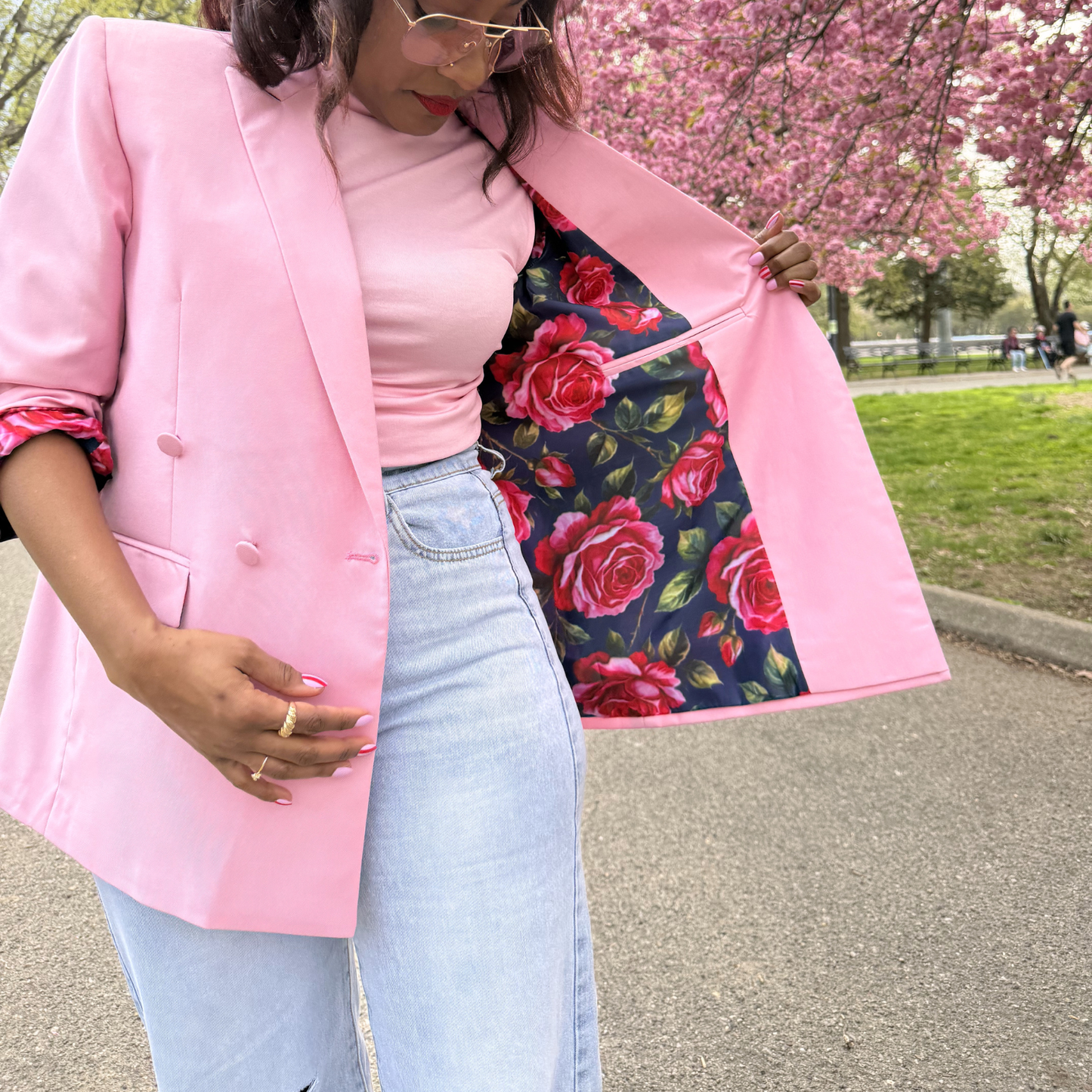 Sincerely Beautiful Pink Blazer: Aligned Edition