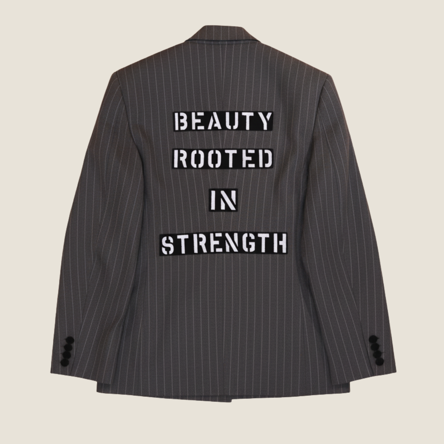 The Becoming Blazer - Pinstripe