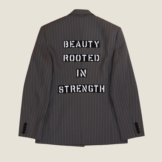 The Becoming Blazer - Pinstripe