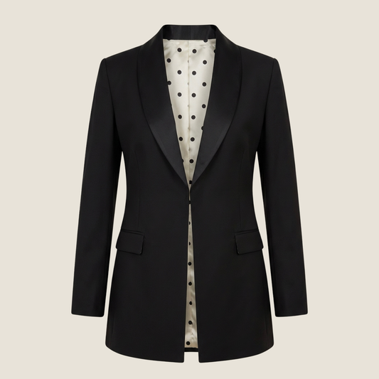 The Faith in Every Step Long Blazer