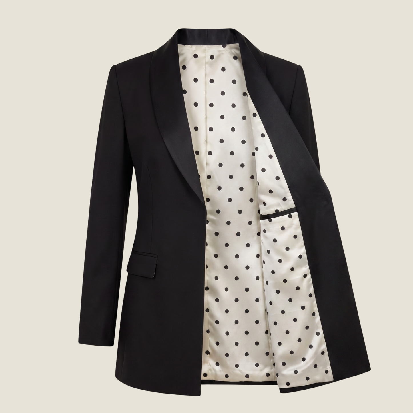 The Faith in Every Step Long Blazer