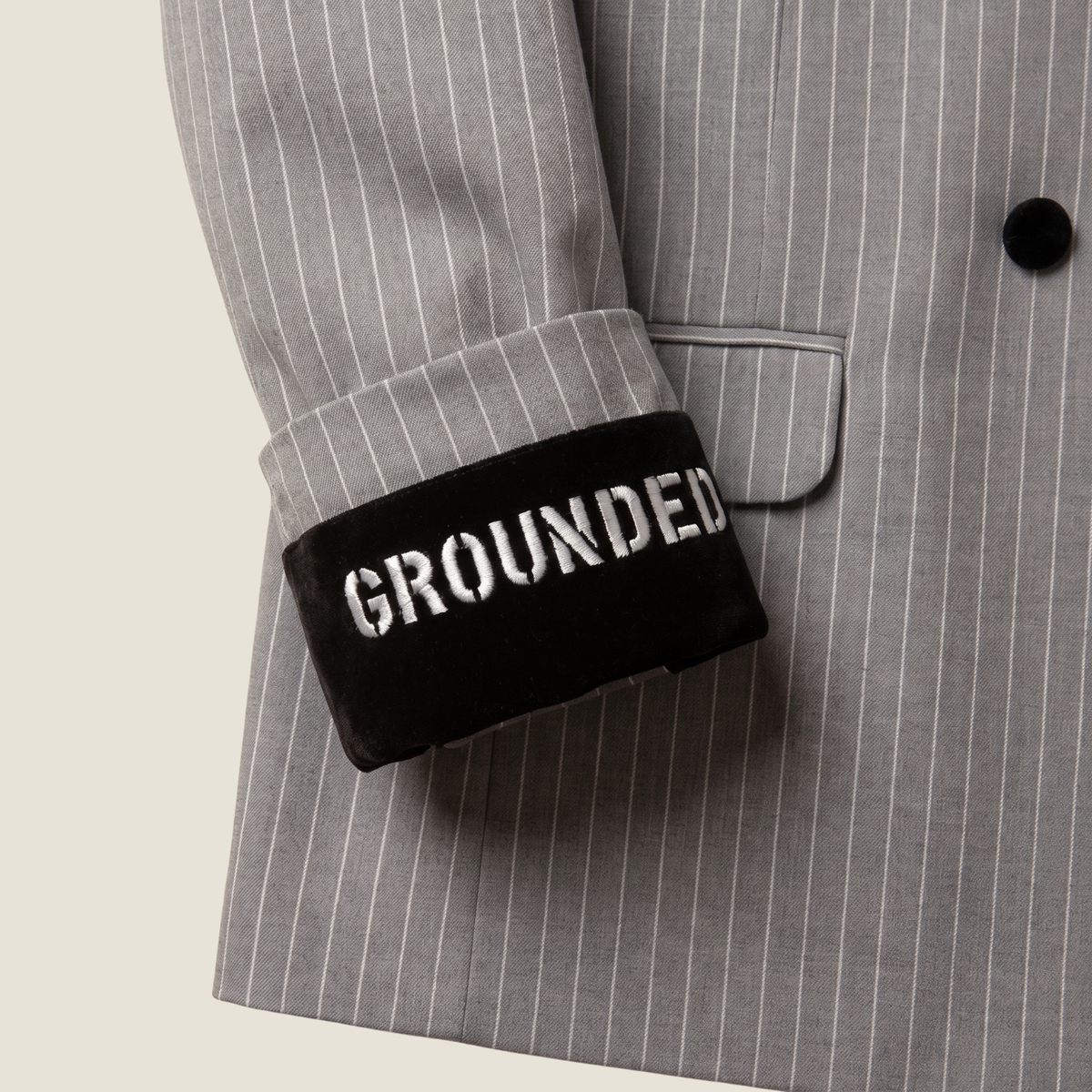 The Becoming Blazer - Pinstripe