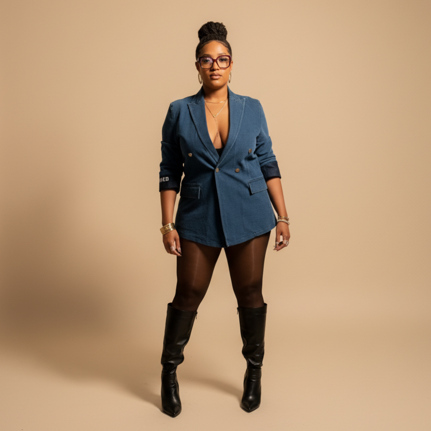 The Becoming Blazer - Denim