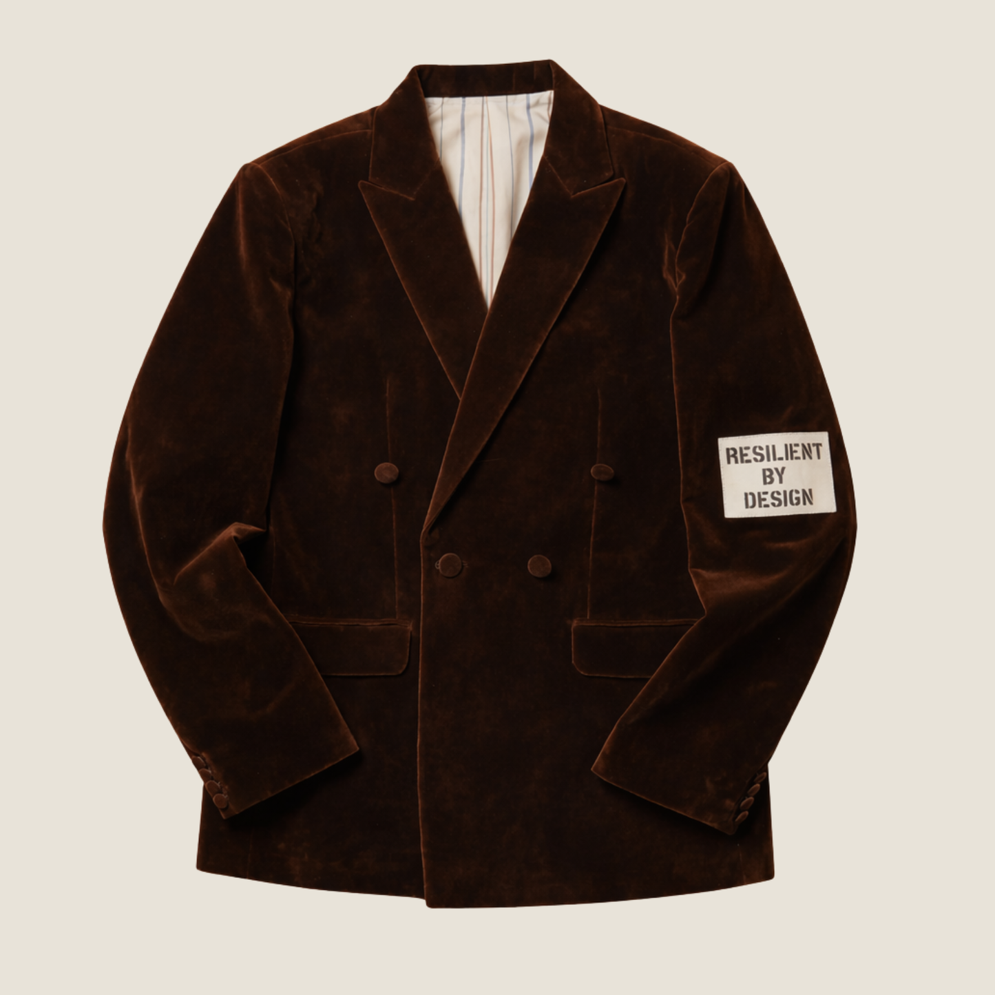The Resilient Blazer - Chocolate