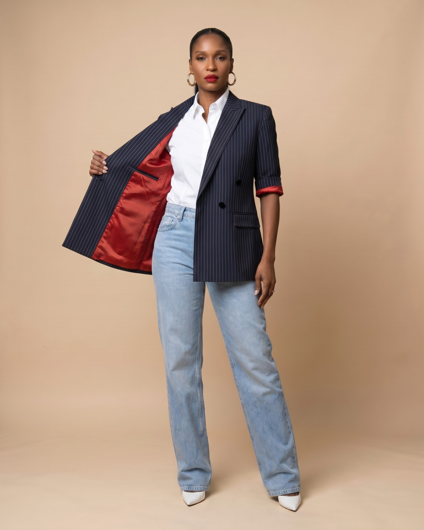 The Moving Gracefully Short Sleeve Blazer